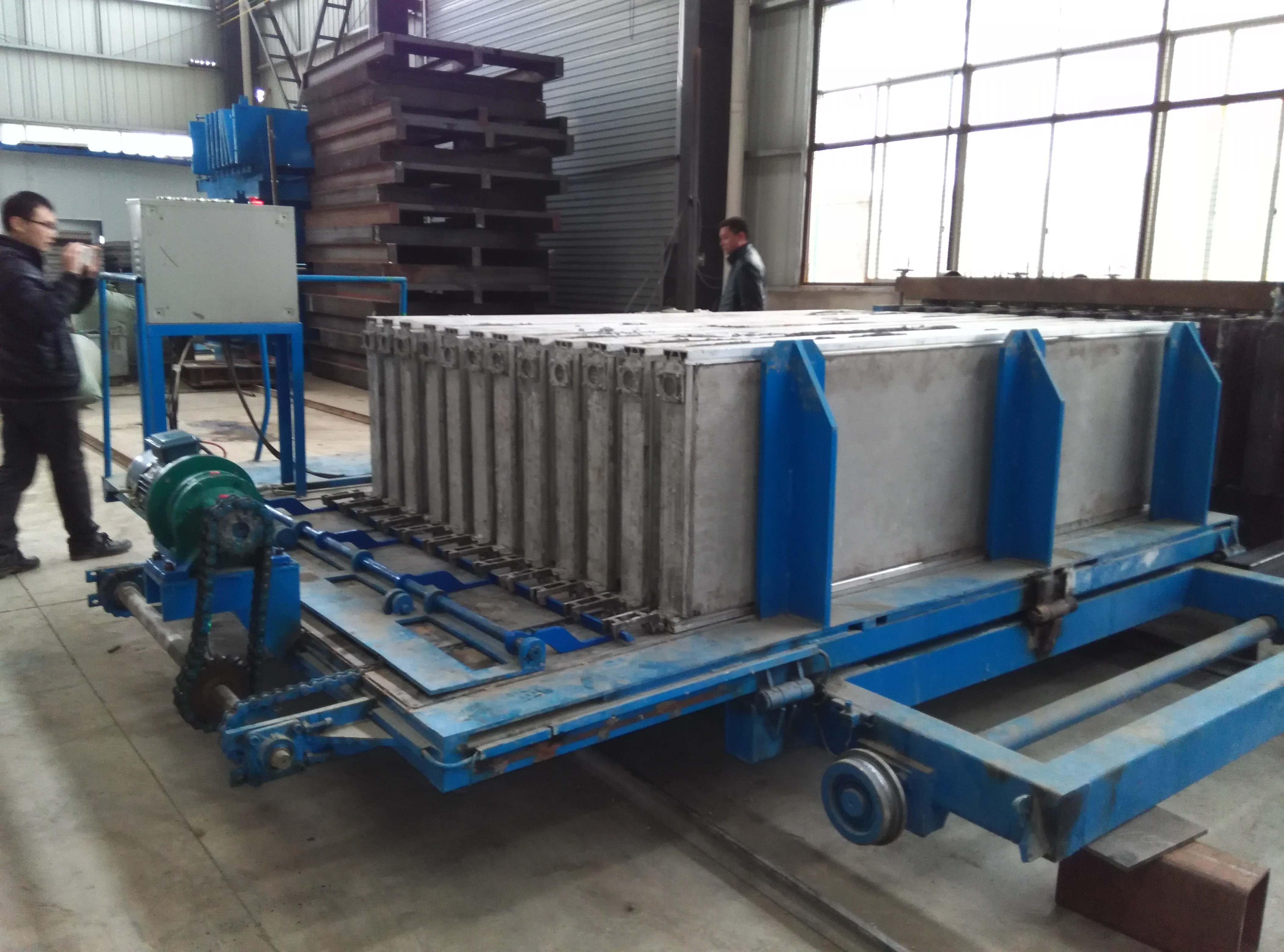Lightweight Concrete Slab Making Machine Table Precast Concrete Wall Panels Making Machine For Precast House