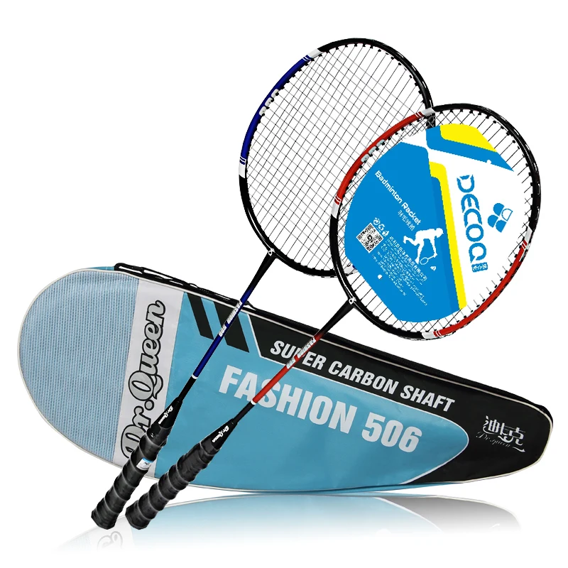 DECOQ New Design Original Factory From China Aluminium Badminton Racket Wholesale For Amateur Intermediate Training
