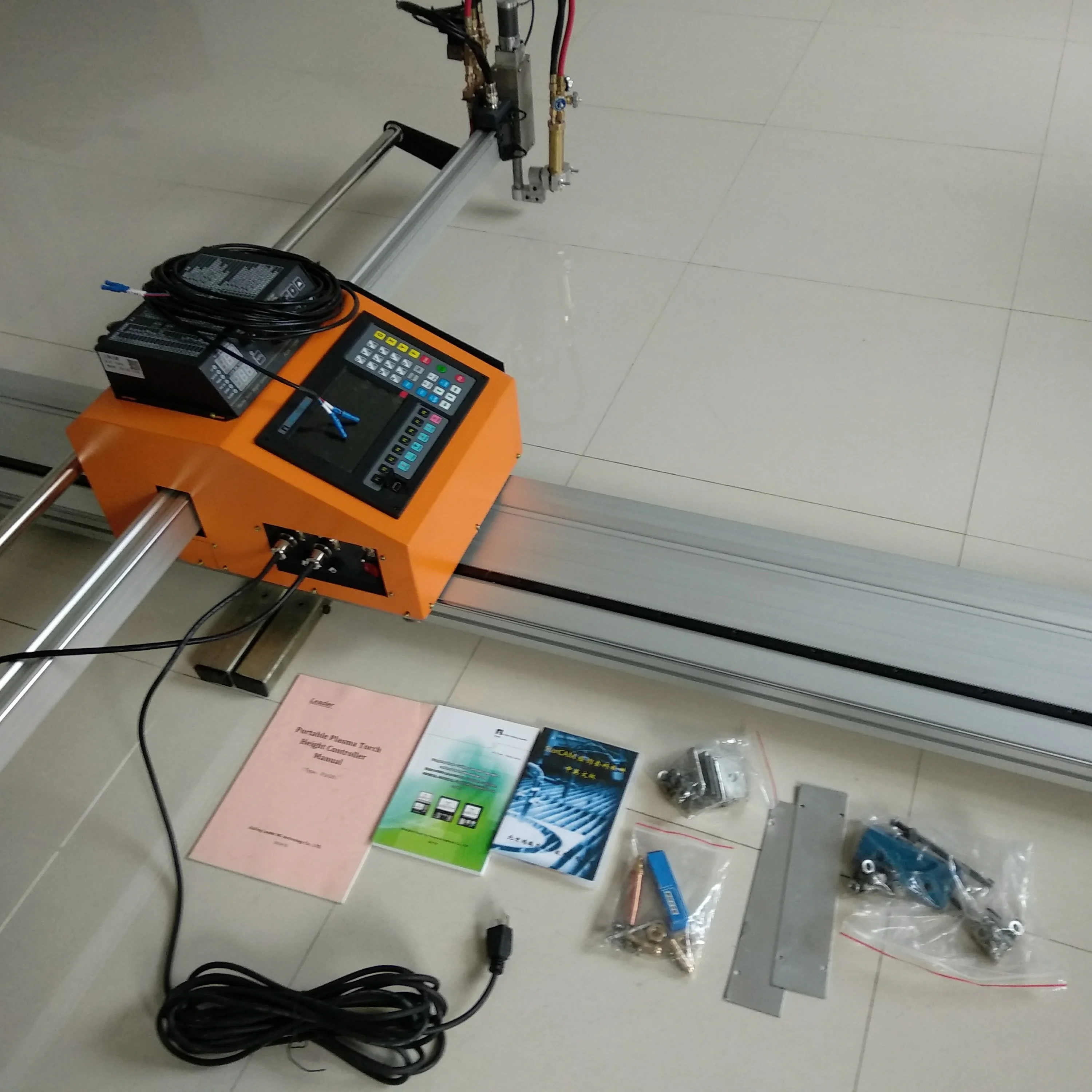 NL-1630 Portable CNC Cutting Machine supporting gas flame and plasma cutting fromm newlin machinery