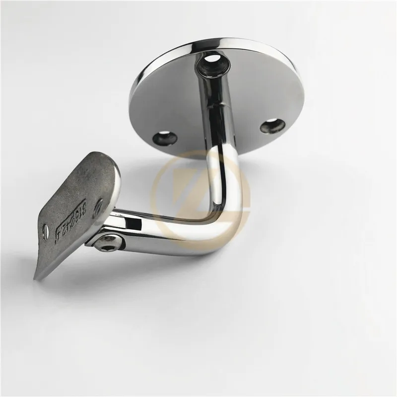 Y L handrail bracket wall mount round Glass Railing Fitting Bracket Handrail Support