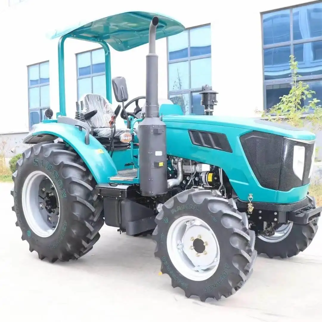 Chinese 4wd National Phase IV engine 100hp farm tractor