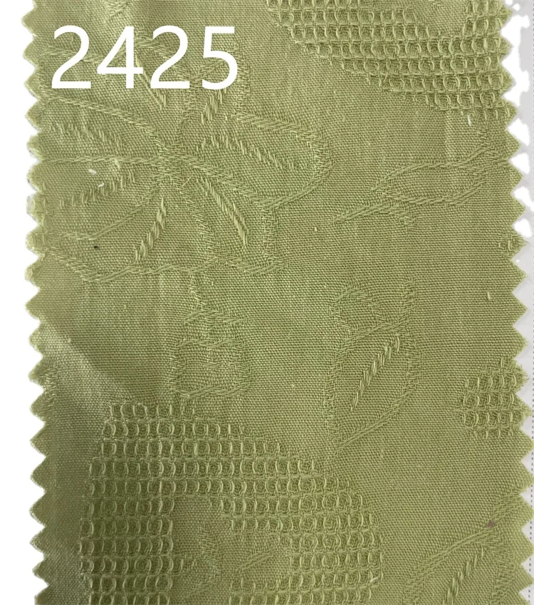 Оптовая продажа на заказ мягкий в наличии жаккард стрейч хлопок тканая ткань для детской одежды