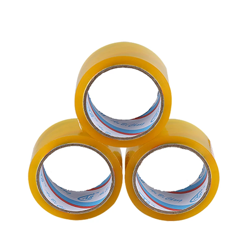 low price personalized heavy duty packing glue tape logo roller adhesive waterproof