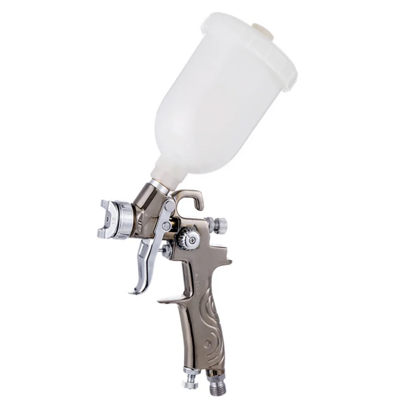 High Atomization Pneumatic Spray Gun K350 Handheld Gravity Upper Pot Atomization Delicate Professional Spraying Tool