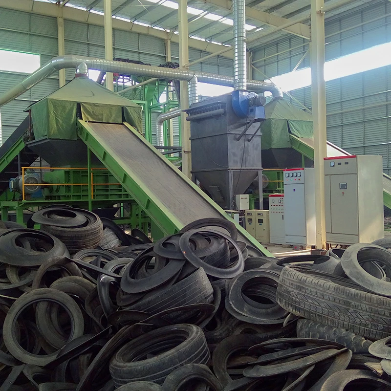 Top quality CE certification rubber grinding machine scrap tire recycling machine to make rubber powder price