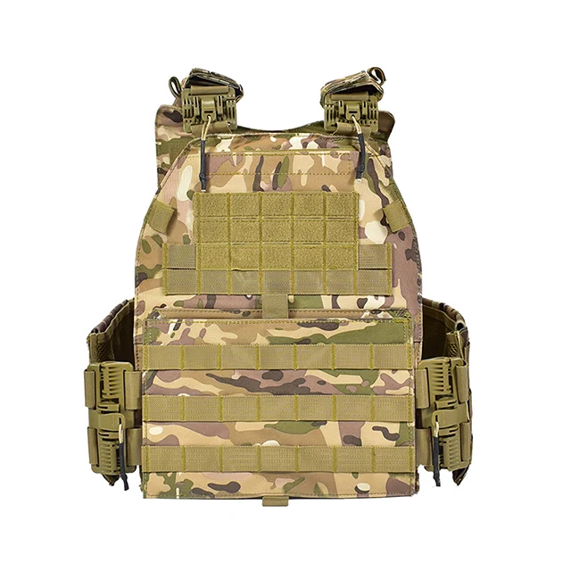 sarchon  High Quality 1000D Nylon Training Weight Vest Protection Body Tactical Molle Plate Carrier Vest