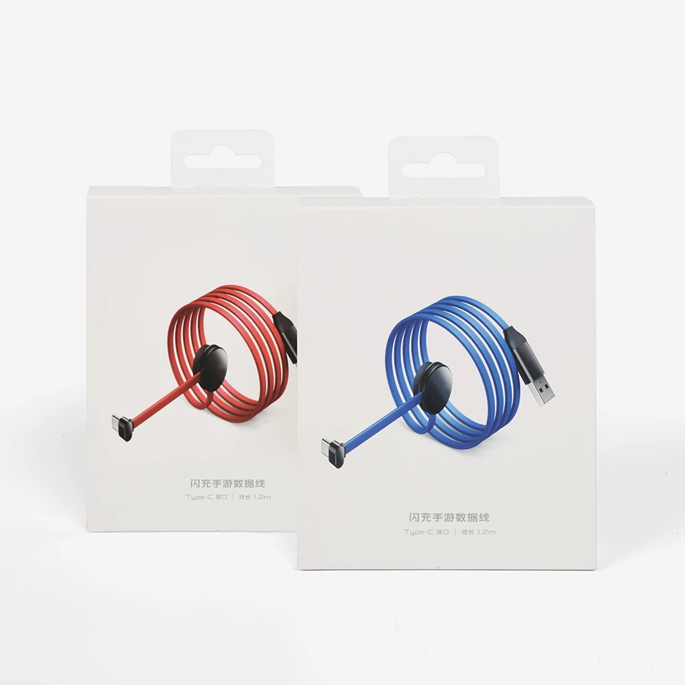 Custom Foldable Paper Box Hook up Wireless Earphone Small Box Headphone Packaging Manufacturer Printed Yellow Coated Paper