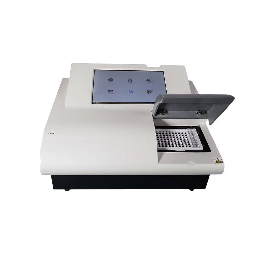 Microplate Elisa Reader Built-in Computer Price Touch Screen Clinical Easy Operate Lab Clinic Instrument
