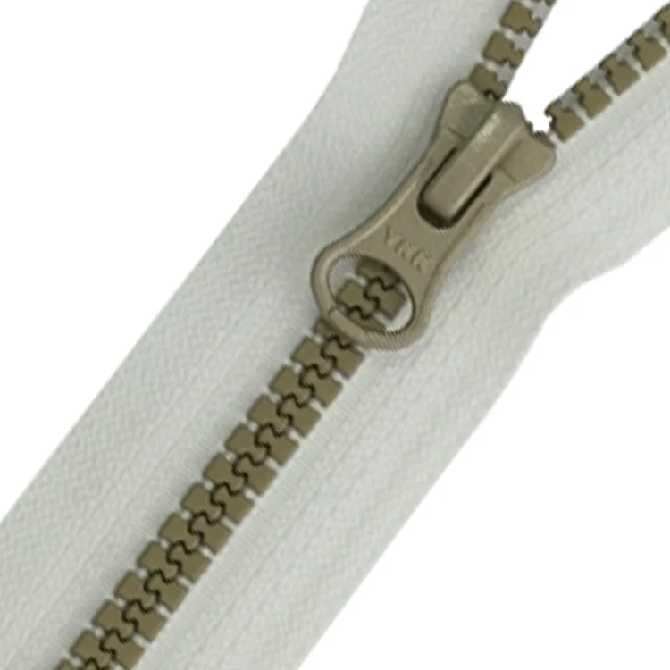 YKK Zipper Dye to Match Wholesale Dyeable Tape Close End Nylon Zip Invisible Zipper for Home Textile and Evening Dress