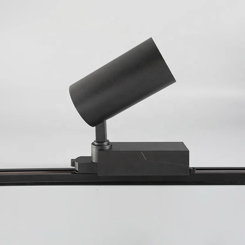 New Design Aluminum Adjustable Track Light Fixture COB Ceiling Spot Led Track Light  Housing