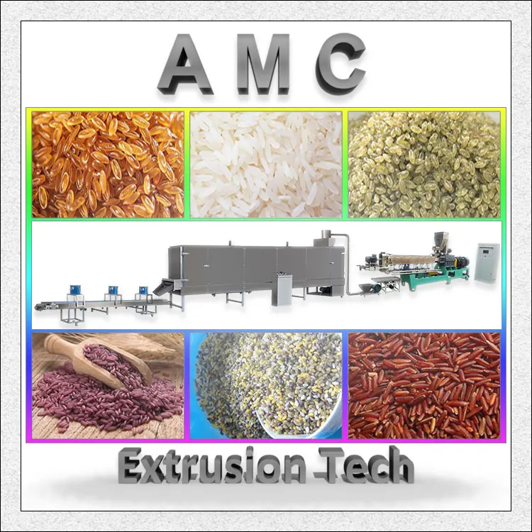 1200kg/h Fast delivery artificial rice extruder machine artificial rice making machine