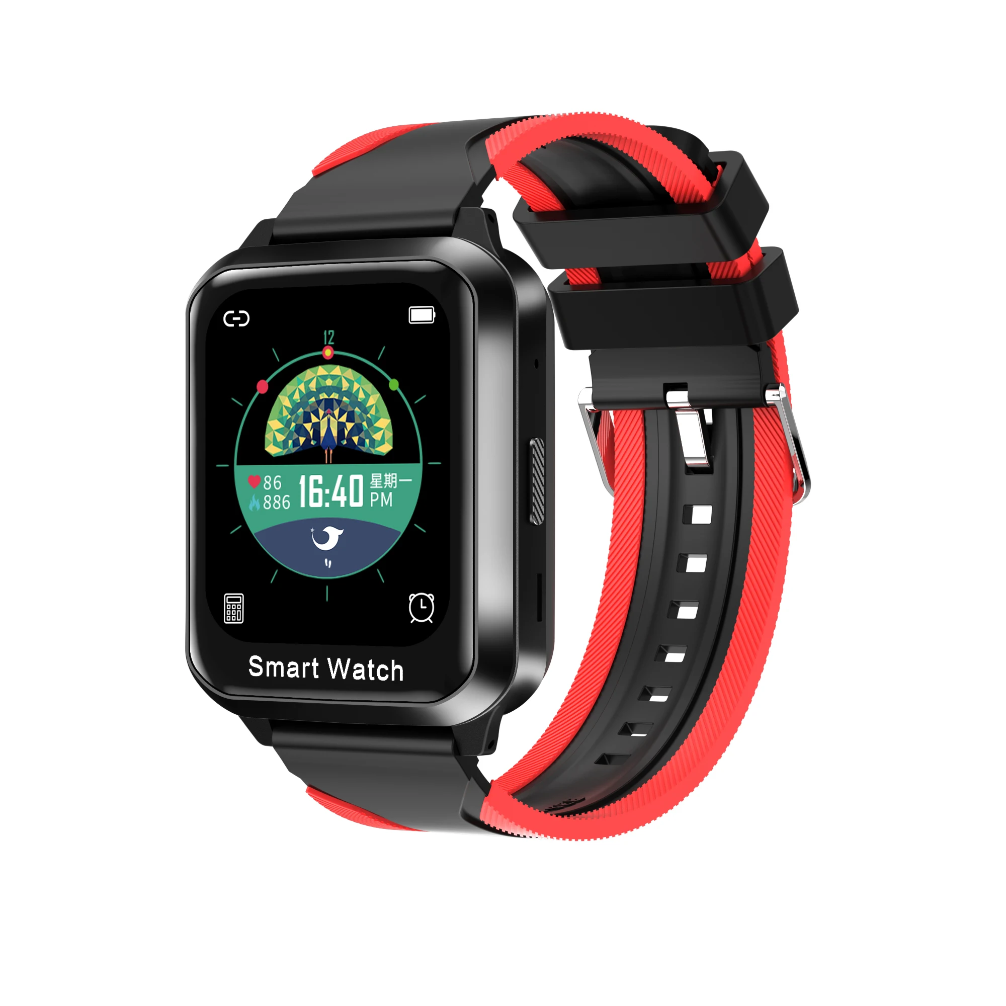 
Watch N01 smart watch fitness track Built in more than 40 kinds of cool dynamic dial earphone and watch in one 