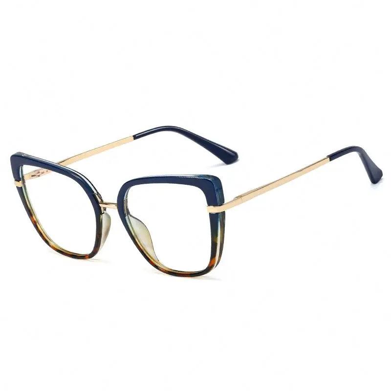 Retro Fashion Eyeglasses TR 90 Ladies Designer Frames Glasses Optical Eyewear