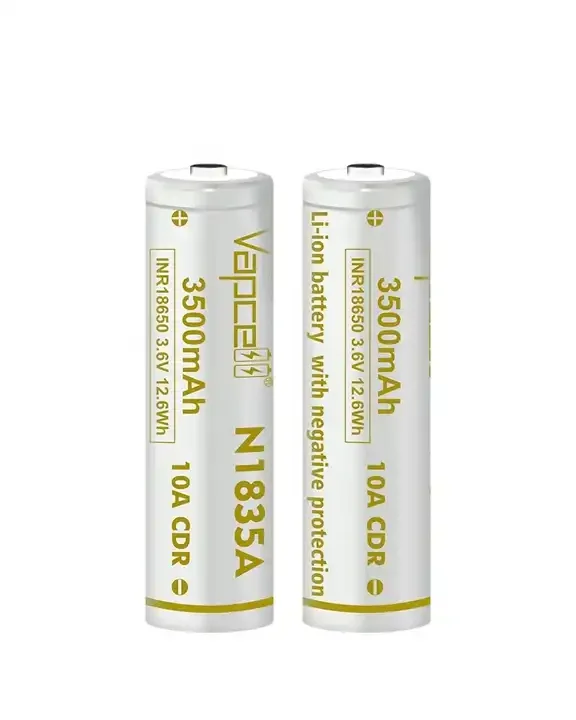 [ Negative Protection ]  18650 Li-ion Battery 3.7V 3500mAh Rechargeable Li-ion Battery For LED Flashlight Torch Lamps