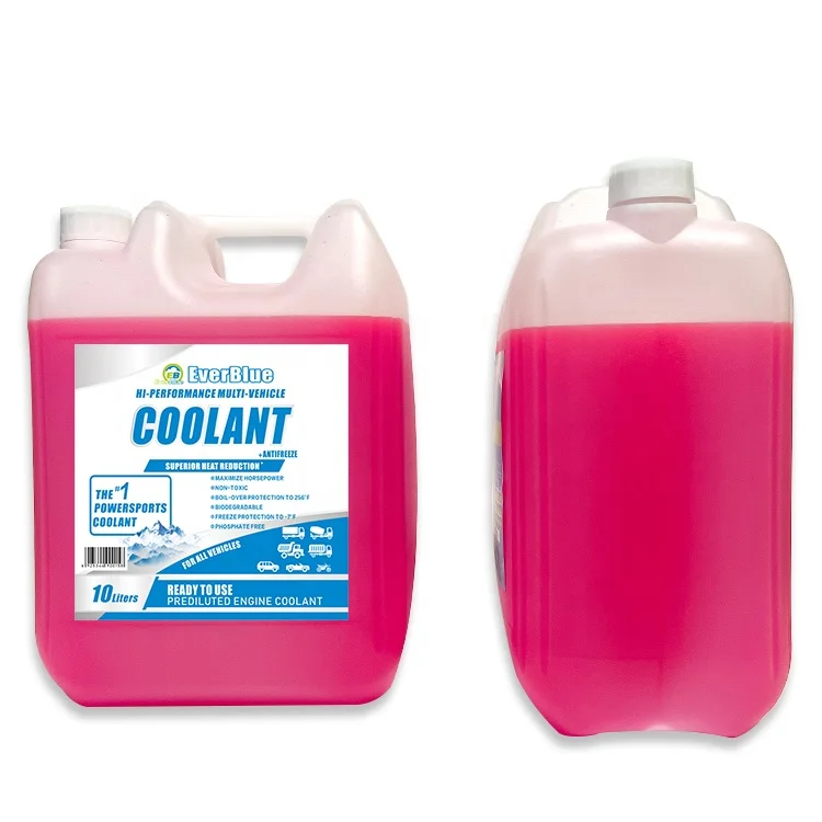 auto part Cooling Antifreeze Coolant 10 litres green/blue/red color antifreeze engine coolant liquid for heat dissipation