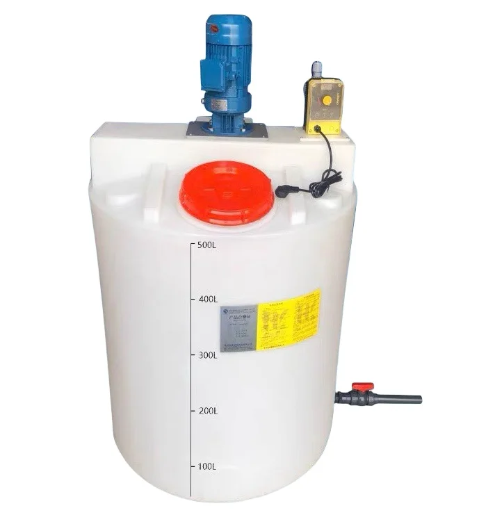 Wholesale high quality plastic cone water dosing tank conical fermenter