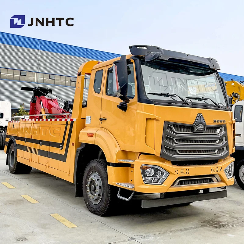 sinotruk hohan 4x2 6 wheels drive model road wrecker truck 6 wheeler rescution tow truck 10tons 15tons 18tons 20tons