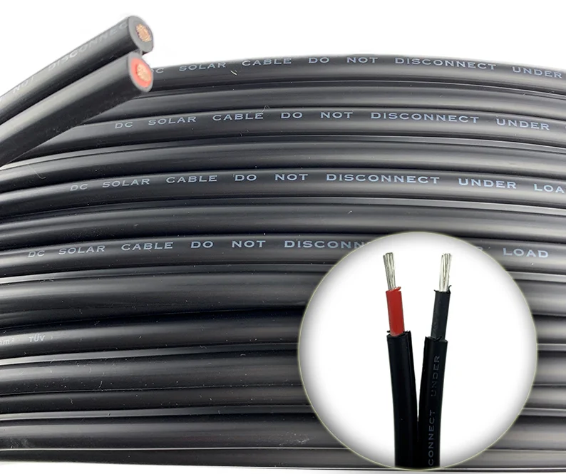 Single core/ twin core 1* 4mm2/6mm2 / 2*4mm2/2*6mm2 DC Solar PV Cables