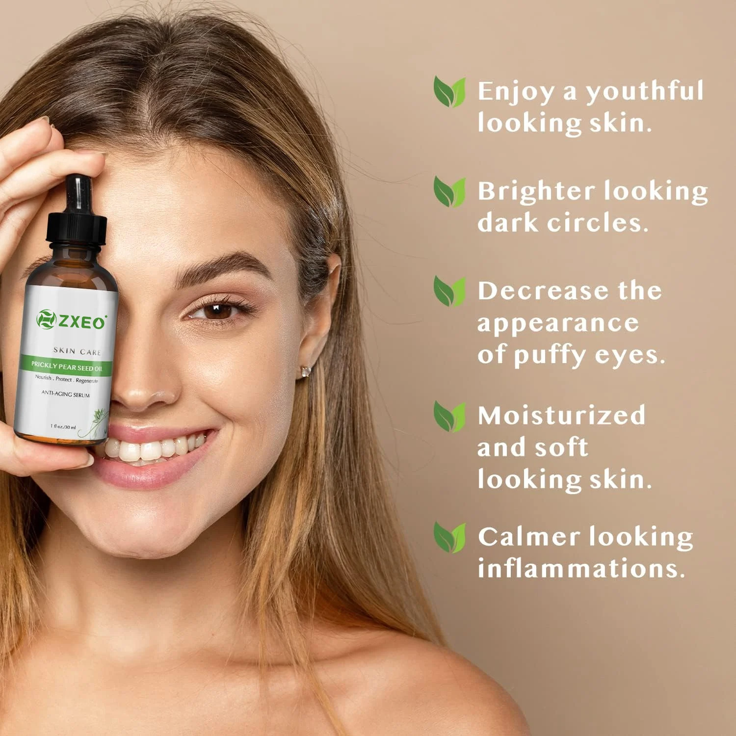 Customized Private Label 100% Pure Organic Prickly Pear Seed Oil Cactus Seed Oil