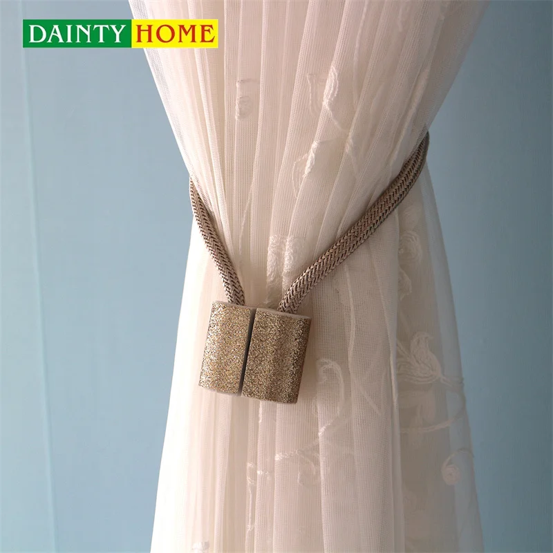 High Quality Metal Curtain Tieback Accessory Cheap Prices Magnetic Curtain Tiebacks