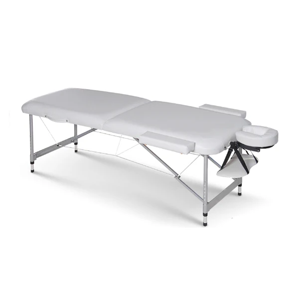 
Aluminum Folding Portable aluminum Table Massage with aluminum legs 