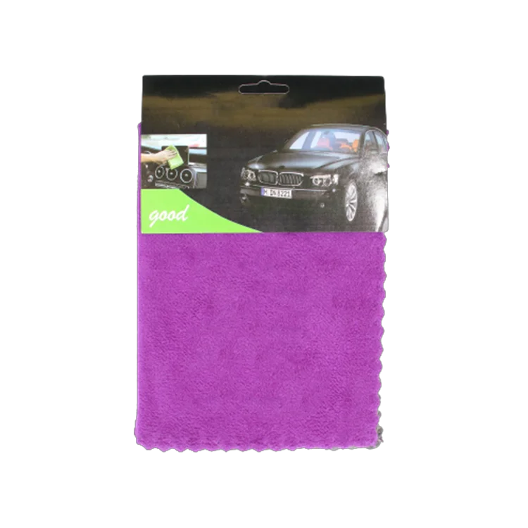 Custom Orange Pink Blue White Sublimation Double Sided Microfiber Auto Clean Polishing Towel