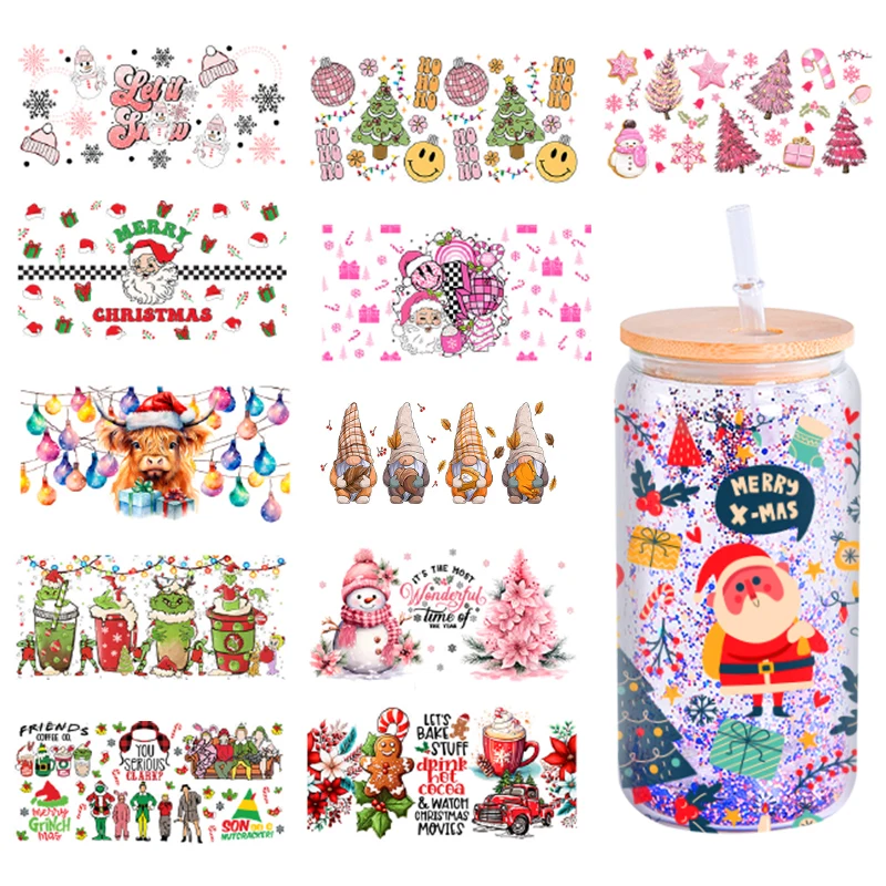 OEM/ODM 1000 + дизайн готовая к прессованию кофейная кружка 16oz Uv Dtf чашка верхняя упаковка переносная спортивная печать для чашек на Хэллоуин
