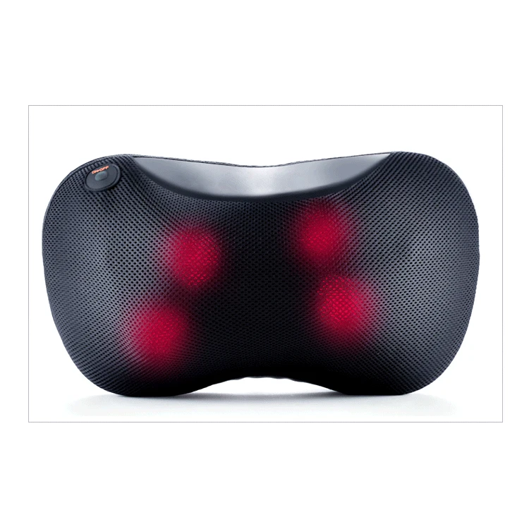 Relaxing shiatsu infrared massage cushion electric car massager pillow back lumbar massage machine