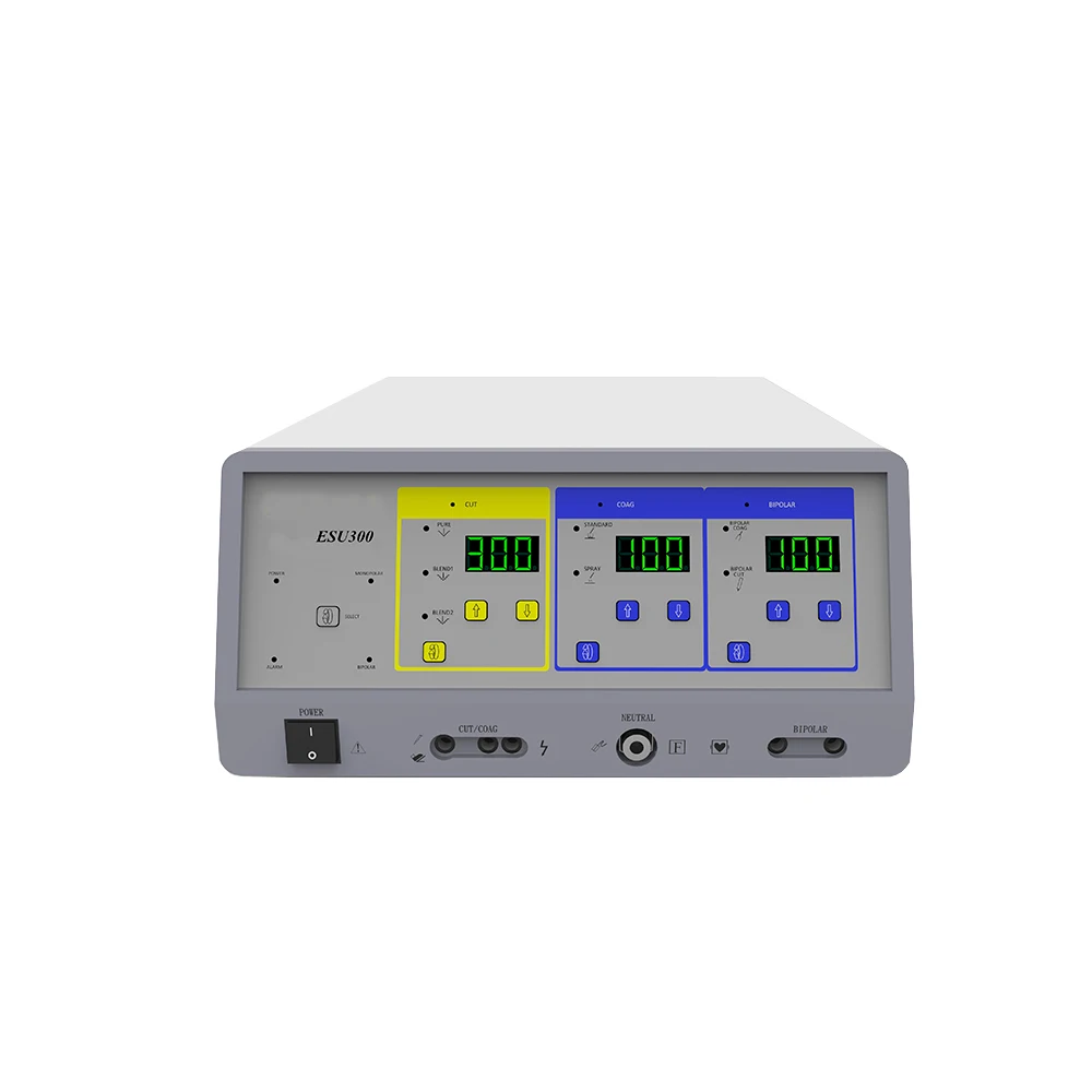 Fitness factory fx-8c mono-polar/bipolar diathermy units electrosurgical cautery unit medical equipment