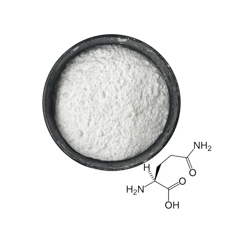 Аминокислотная добавка органическое соединение L-Glutamate-5-Amide пищевой CAS 56-85-9 L-глутаминовый порошок
