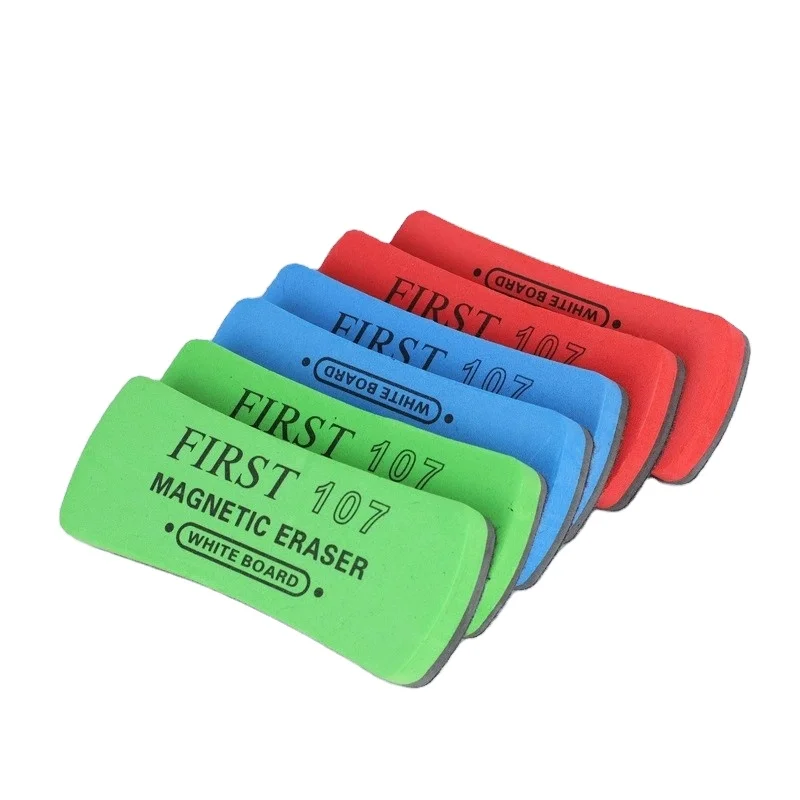 School office car shape magnetic felt whiteboard eraser EVA whiteboard eraser