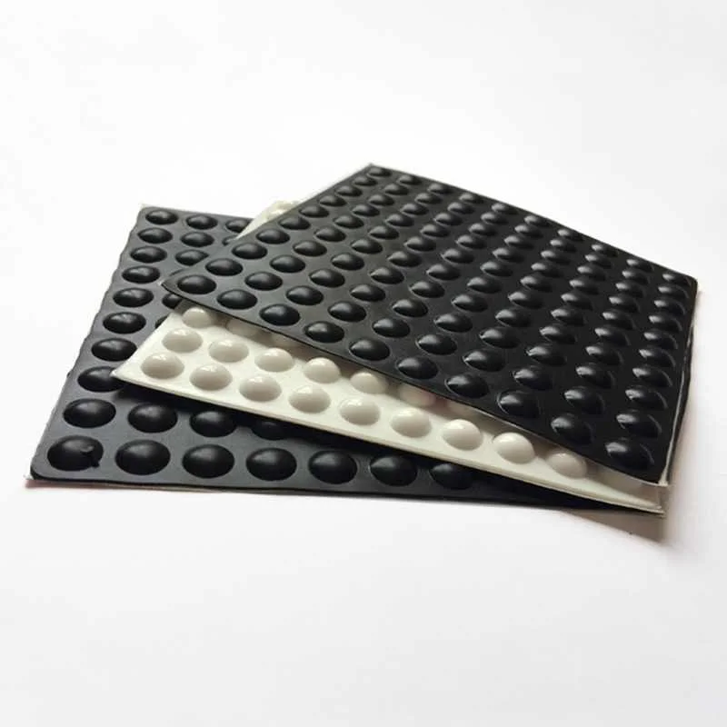 Square Adhesive Bumper Pads Rubber Feet for Laptops Electronics  Cutting Boards Picture Frames Small Appliances Glass Tops
