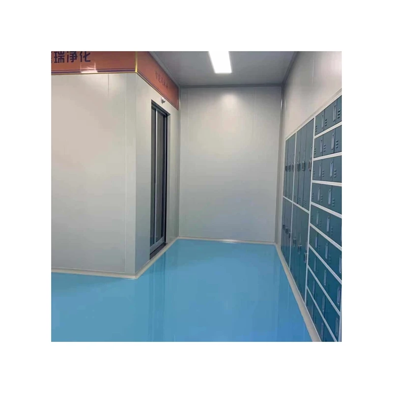 Стальная сэндвич-панель для установки в чистом помещении, индивидуальная Настройка, фармацевтическая модульная воздушная душевая кабина