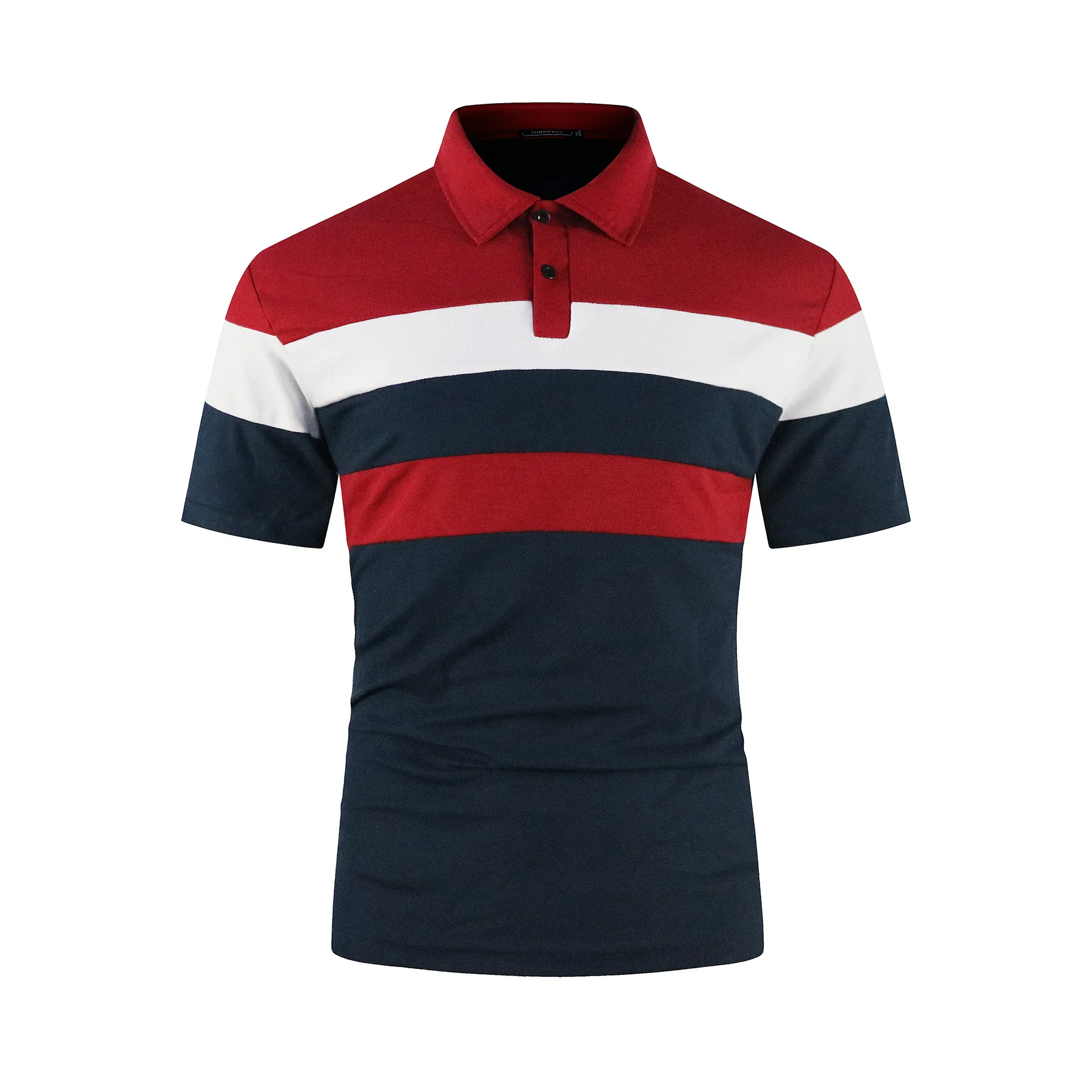 Casual Golf Regular Fit Men Quick Dry Polo Shirt Polyester Spandex Custom High Quality Performance Cation Polo Shirt for Men