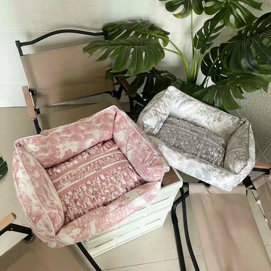 JXANRY New Arrival Dog Designer Bed Pet Soft House Fabric Material Pets Sleeping Kennel Keep Warm Three Size