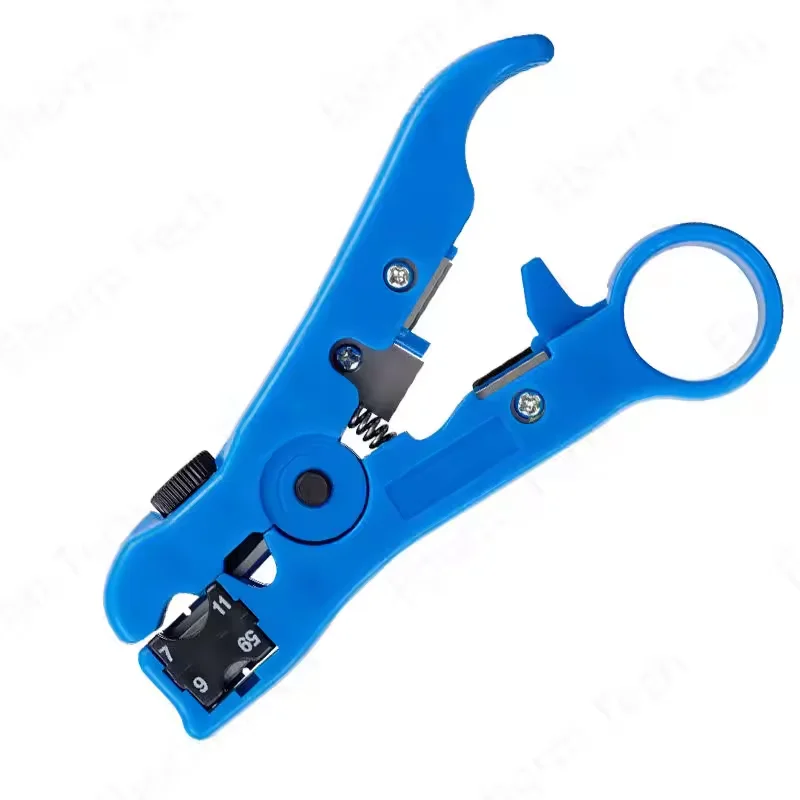 Automatic Cheap Price High Quality Cable Wire Stripper Wire Cutting Pliers  for Coaxial RG59, RG6, RG7, RG11