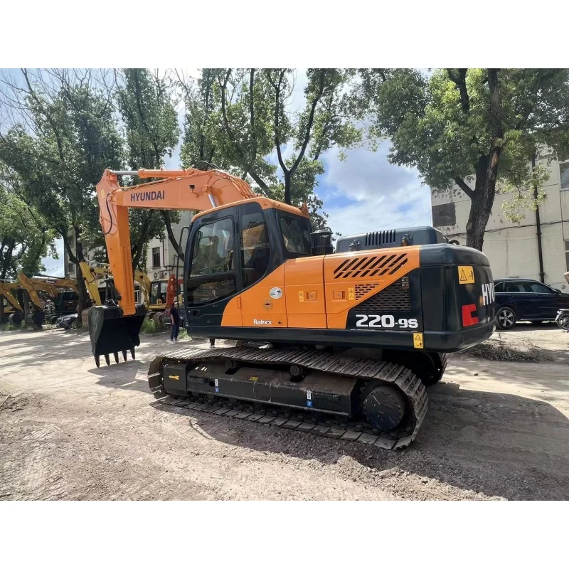Hyundai 210w-9 220-9w использованный корейский экскаватор 21ton для продажи подержанный 19-тонный колесный