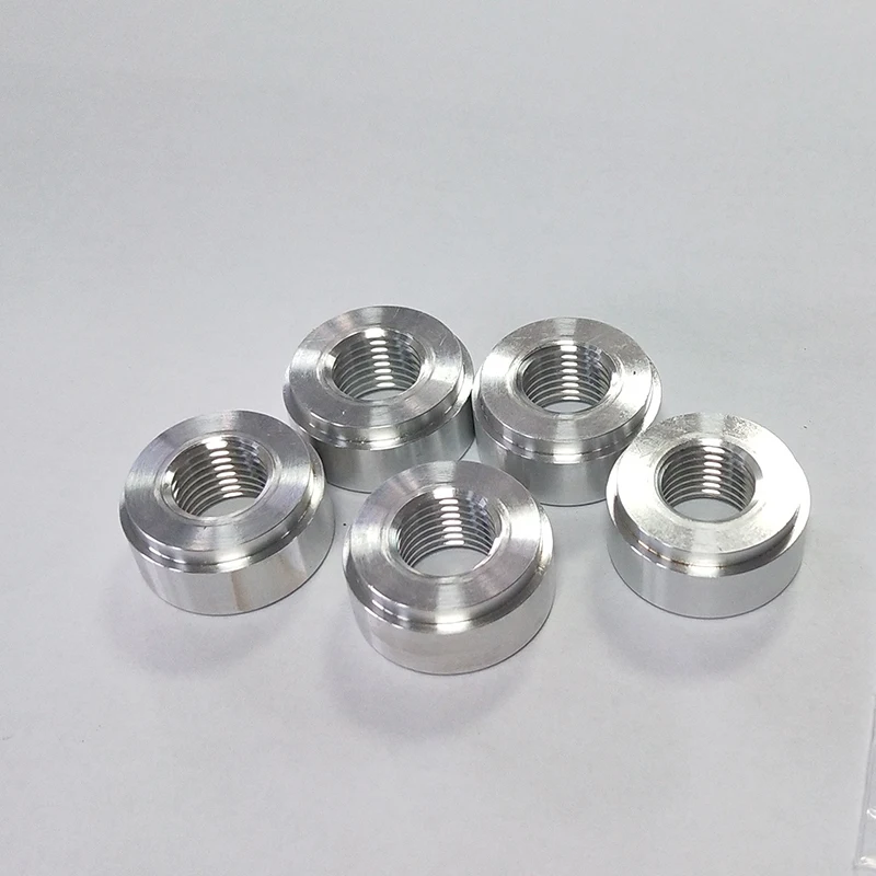 Wholesale Stainless Steel Welding Nuts1/2 3/4 1/8 3/8 3/4 NPT PIPE THREAD Weld Bung Adapter Aluminum
