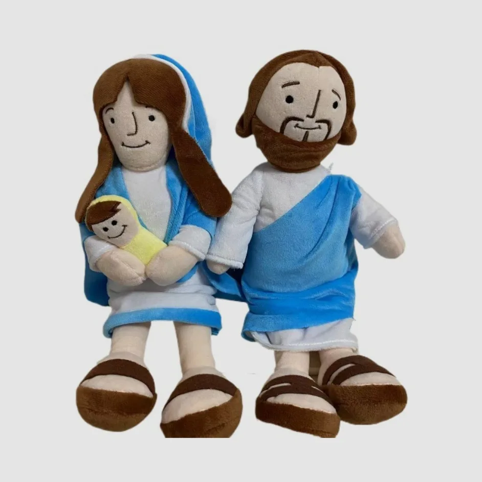 Gifts Religious My Friend Arabic Plush Jesus Action Cassic Cartoon Toys jesus plush Figure doll