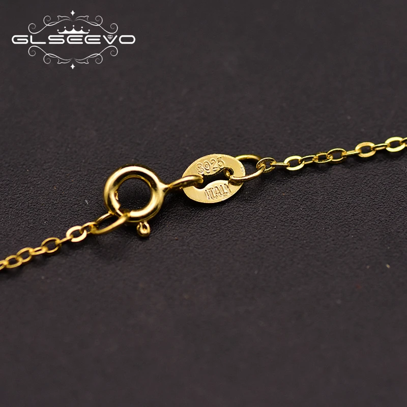 Natural Fresh Water Pearl Tassel Pendant Necklace For Women Wedding Party 925 Sterling Silver Jewelry