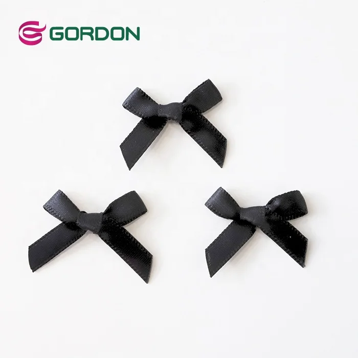 Gordon Ribbons 196 Colors Mini Satin Ribbon Roses Bows For Rosette Decorative Customized Underwear Garment Bra Lingerie