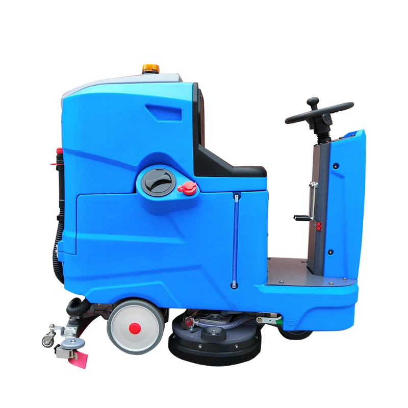 High power electric Battery Operated Drier Concrete Marble Floor Scrubber Floor Cleaning Scrubbing Machine Scrubber Dryer