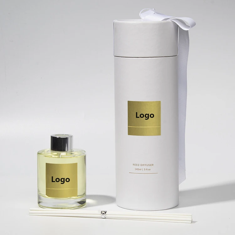 Luxury custom private label Christmas home fragrance scented candles and reed diffuser gift set