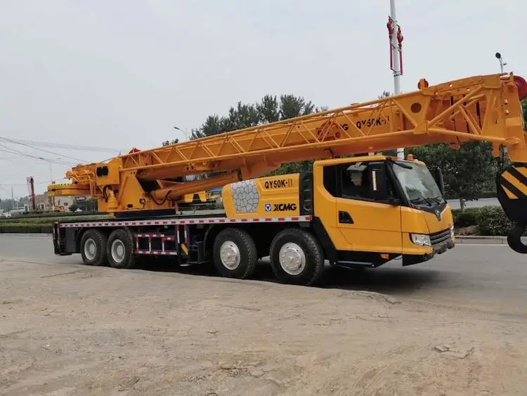 XCMG official manufactured cranes QY50K QY50K-I QY50K-II 50 ton mobile crane price