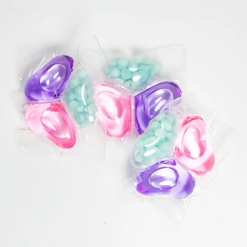 Capsules Detergent Laundry Beads Detergent Soap Scent Nature Laundry Detergent Pods 3 in 1 Washing Pods