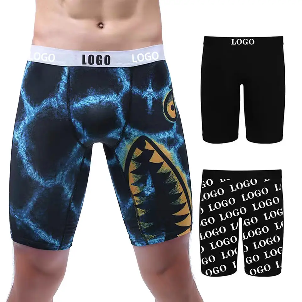 2022 Competitive Price Attractive Price New Type Brief Boxer Shorts Knight print Custom Underwear Mens