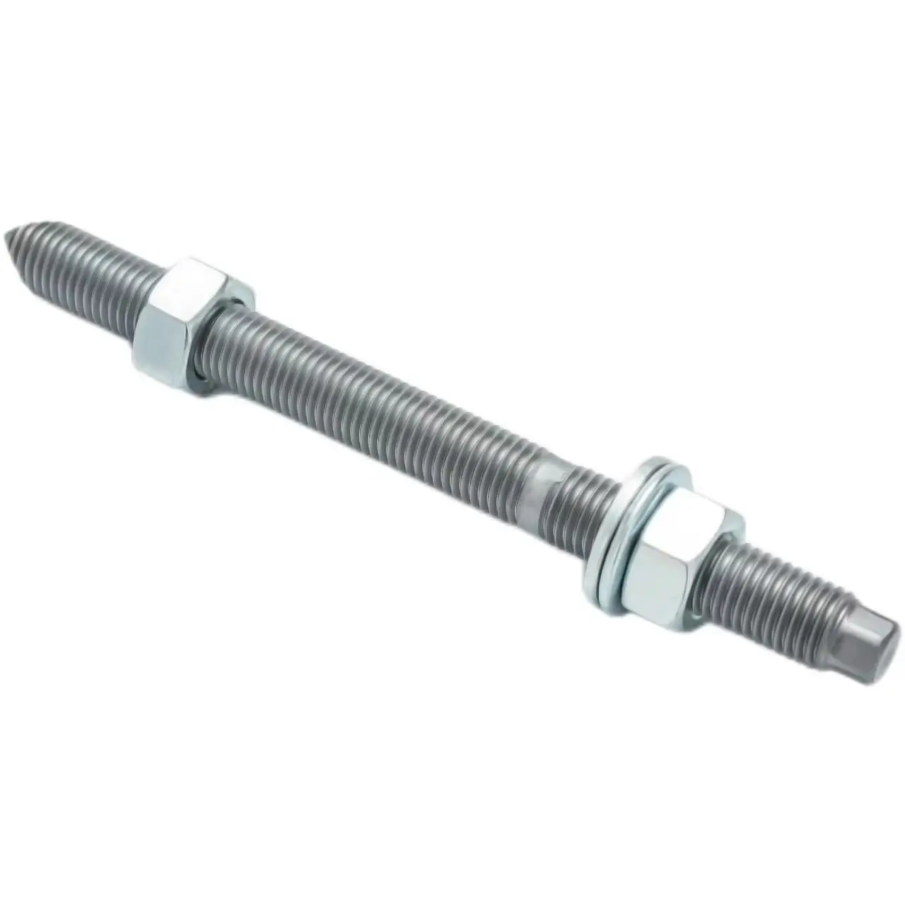 stub nut washer capsule 4.8 5.8 8.8 A2A4 M14-M18 for concrete stud chemical bolt anchor