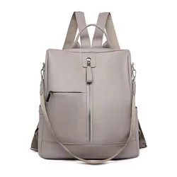 mini backpack women pu leather shoulder bag for teenage girls kids multi-function small bagpack female ladies school backpack