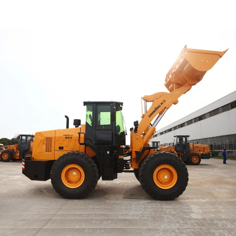 High quality 5T capacity construction equipment lonking wheel loader
