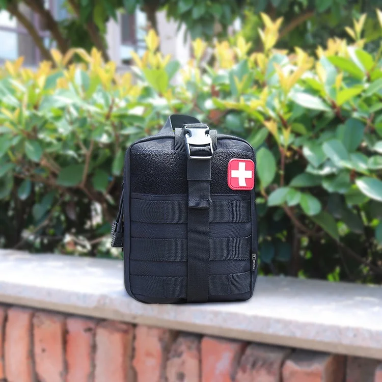 215 PCS Tactical first aid kit bag camping&hiking survival kit with emergency bandage